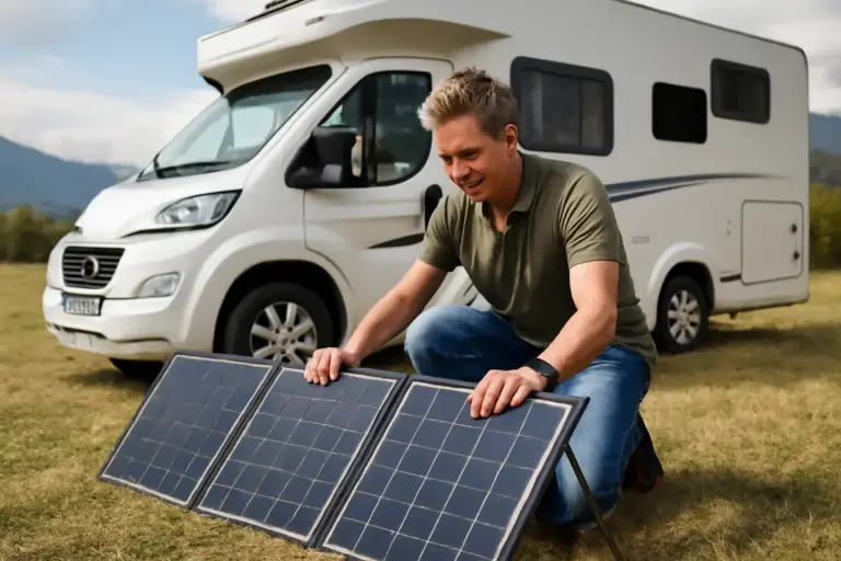 Pannelli solari portatili per veicoli ricreazionali: risparmia energia senza rischi