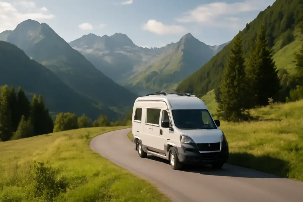 In viaggio sulle Alpi in van: come scegliere le strade meno trafficate e godere della natura senza stress