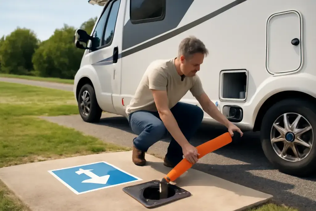 Come funziona lo scarico delle acque grigie in camper? I passaggi che evitano intoppi