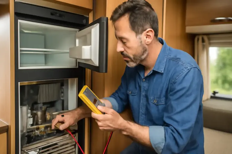 Come mantenere efficienti i frigoriferi a gas nel camper? Questo ciclo di controlli ti salva dalle sorprese