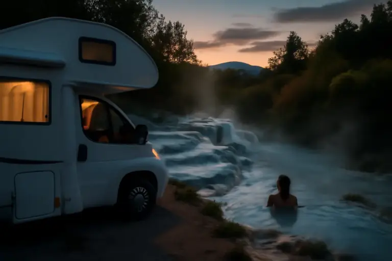 Camper e terme naturali: dove fermarsi per una notte indimenticabile immersi nella natura
