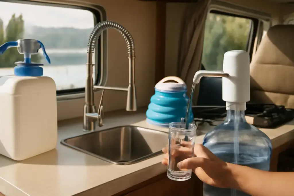 Gadget per l’acqua potabile in camper: le soluzioni pratiche che pochi conoscono