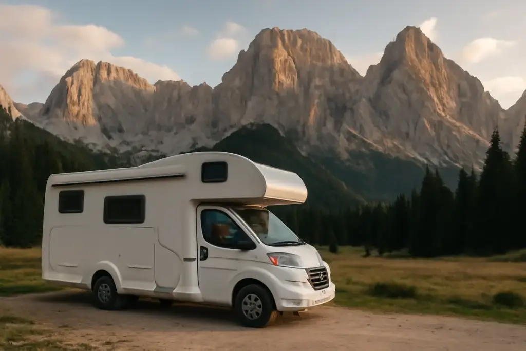 Sulle strade delle Dolomiti in camper: le piazzole più tranquille per dormire vista montagne
